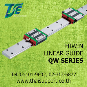 Hiwin Linear Guide QW Series Tel.02-101-9602, 02-312-6877 Line.@thaisuppor twww.thaisupport.co.th