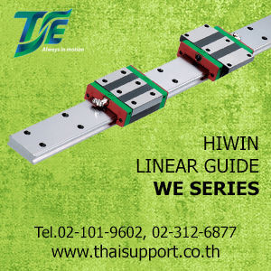 Hiwin Linear Guide WE Series Tel.02-101-9602, 02-312-6877 Line.@thaisupport www.thaisupport.co.th