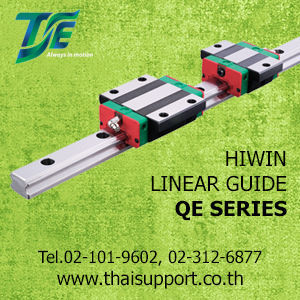 Hiwin Linear Guide QE Series Tel.02-101-9602, 02-312-6877 Line.@thaisupport www.thaisupport.co.th