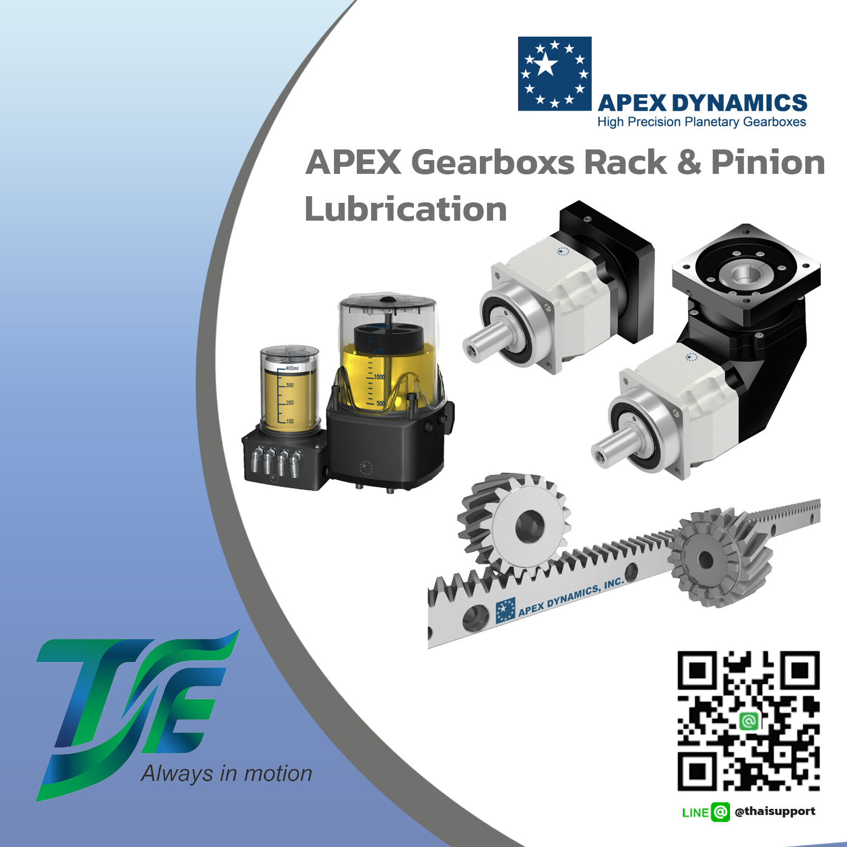 Gearbox Rack Pinion and Lubrication 